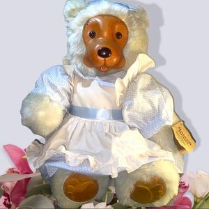 Robert Raikes Bears 1988 Emily Bear Home Sweet Home Collection Artist Signed